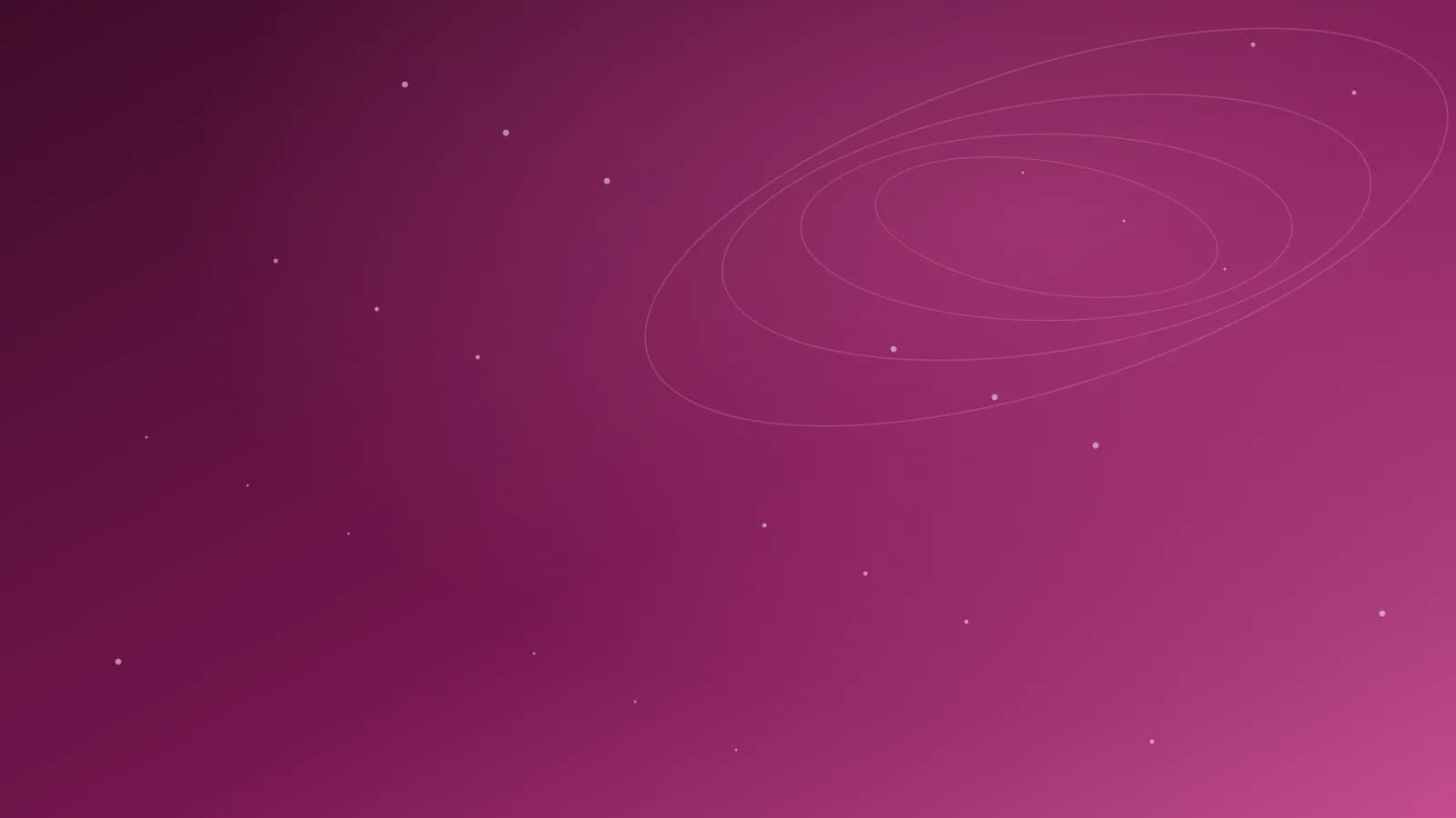 Abstract lattice artwork in the WARA brand palette